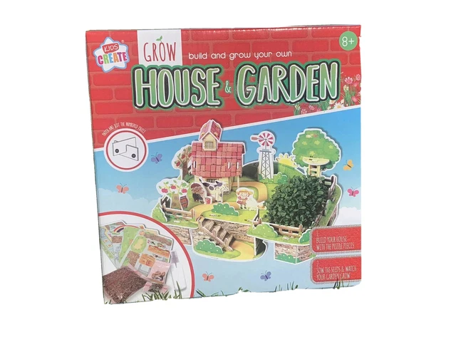 Ensemble maison et jardin pour enfants construire et cultiver votre propre kit enfants créer jardinage