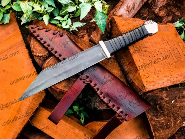 Hand Forged Viking seax medieval knife Camping Hunting knives gift for him