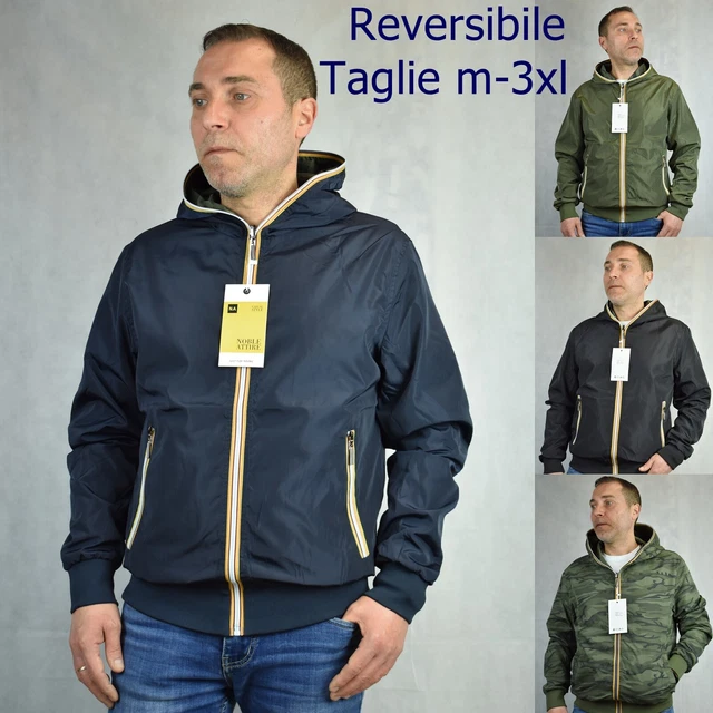 Giubbotto Uomo Primavera Leggero Estivo Giubbino Primaverile Giacca a vento m l