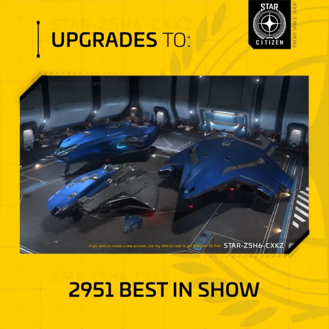 Star Citizen - 2951 SHIP SHOWDOWN WINNERS (BIS) - UPGRADE - (CCU)