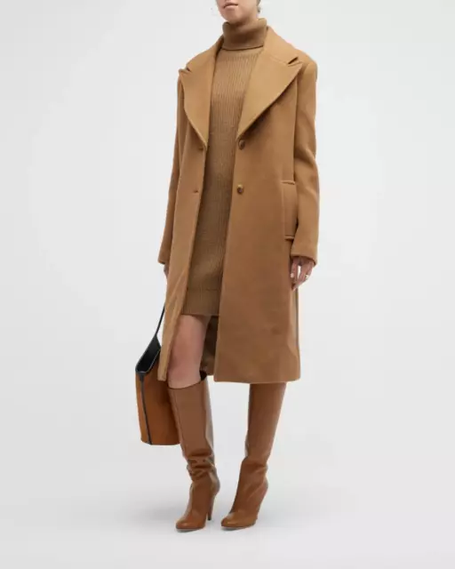 MICHAEL Michael Kors Wool Blend Mensy Oversized Coat 20A 760 2