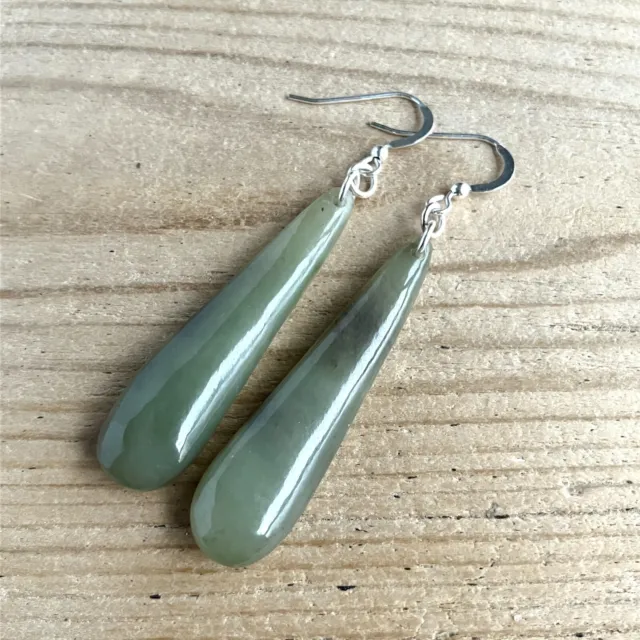 Jolly Fun Jade Dangle earrings – Mystic Green Jade Jewellery