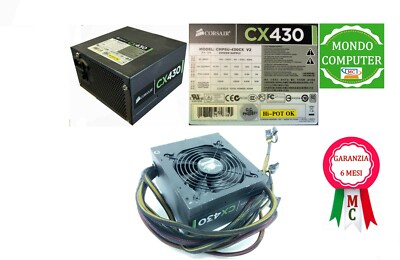 Corsair Builder CX430 CMPSU-Series 430CX V2 430W 80 PLUS ATX Alimentatore 