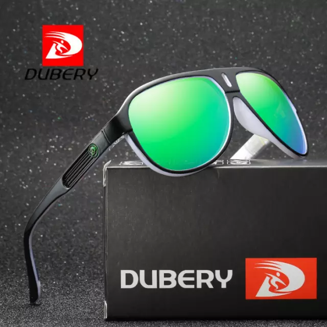 DUBERY Sport Men Polarized Sunglasses Outdoor Driving Cycling UV400 Glasses Hot