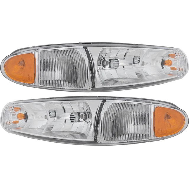Garage-Pro Driver And Passenger Side Headlight For Toyota Camry CE LE XLE 1997-1999 - Foto 6