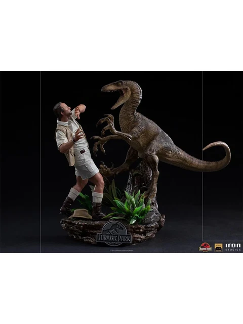 Iron Studios Art de Luxe Just The Two Raptors 1