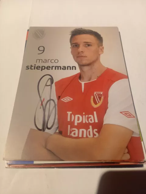 Signierte AK Marco Stiepermann Energie Cottbus NEU