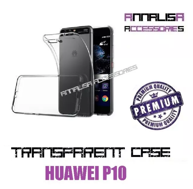 Custodia Trasparente Per Huawei P10 Cover Protezione Silicone Tpu Slim Case