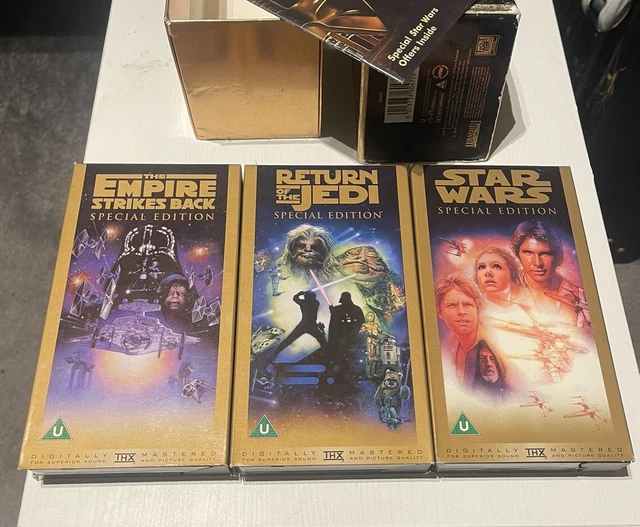 STAR WARS TRILOGY Special Edition VHS Empire Strikes Back + Return of