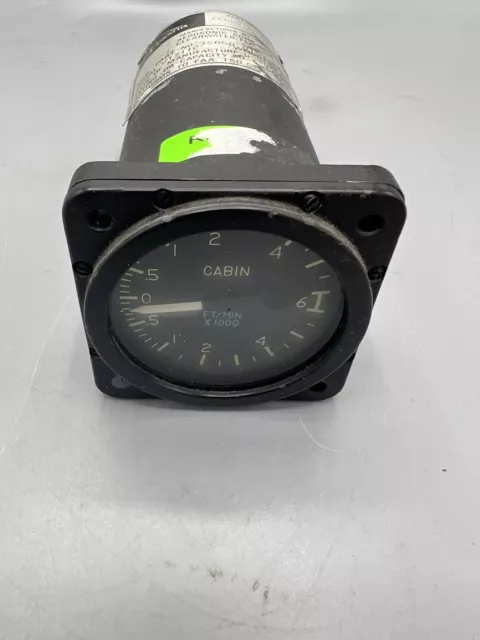 Aircraft Cabin Rate Of Change Indicator Core Pn: C668517-0101 Alt: 35060-0109A 2