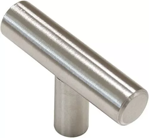 Door Handles Knobs Kitchen Cabinet Drawer Cupboard Knurled T Bar Knob