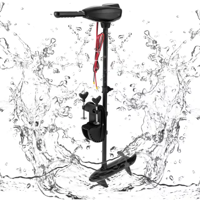 12V 80 lbs Outboard Motor Brush Fishing Boat Engine Electric Trolling Motor 480W