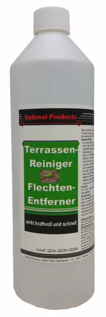 Flechtenentferner & Terrassen- und Steinreinger 1 Liter