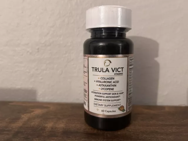 Trula Vict Vitamins Collagen, Hyaluronic Acid EXP- 3/25