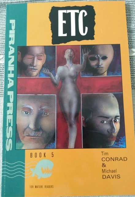 ETC Book #5 Piranha Press 1990 Graphic Novel TPB