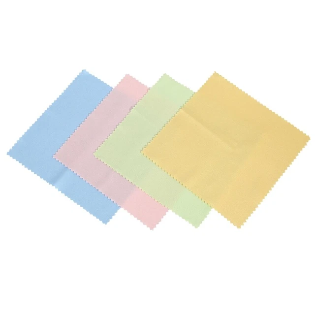 4 Microfiber Optical Cleaning Cloth Dvd Lcd Camera Lens Screen Clean Cloth TowN3