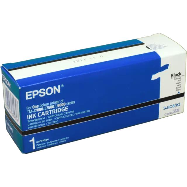 Epson Tinte C33S020407  SJIC8(K)  schwarz