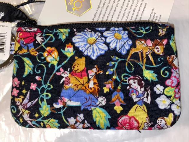 New NWT VERA BRADLEY DISNEY Zip ID Case Winnie The Pooh Tiger CLASSICS Exact