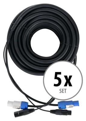 006124 kenable 1.5m XLR Microphone Câble Symetrique Mâle à Femelle Audio Câble Noir 