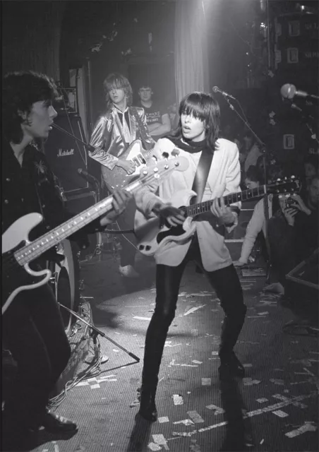 Chrissie Hynde The Prentenders Live in 1979 BW POSTER