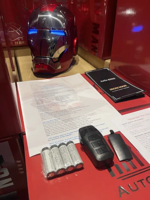 Iron Man Helmet MK5 AutoKing UK Seller🇬🇧 Upgraded model available ⭐️
