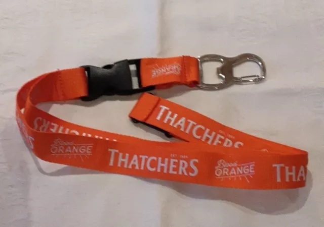 Thatchers Cider Blood Orange Lanyard & Bottle Opener Man Cave Pub Bar