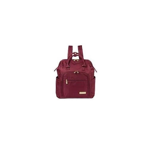 Samantha Brown Travel Backpack - Burgundy