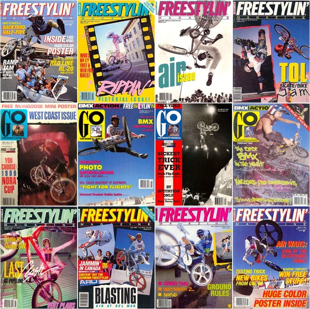 Freestylin' & 'GO' - BMX Magazine's (DVD) + EXTRAS - Action Plus Super Skyway