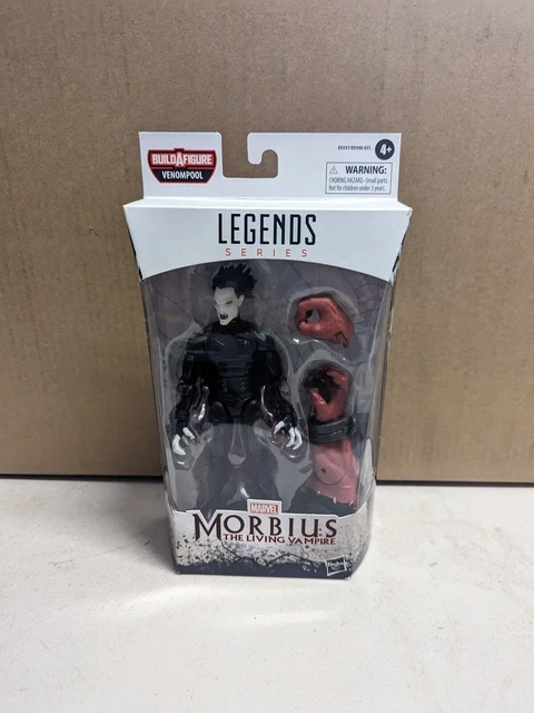Marvel Legends 6" Morbius Living Vampire New w/ Venompool Arm BAF Piece Maximum