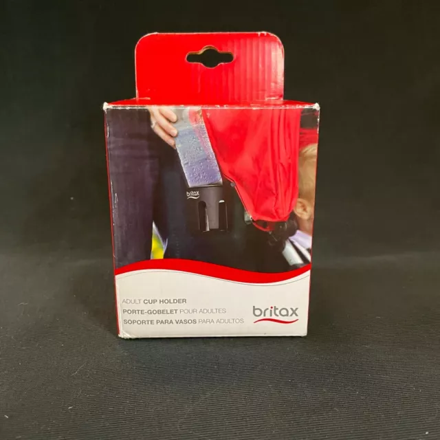 Portavasos ajustable para adultos Britax nuevo con etiquetas