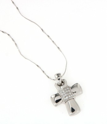 CHIMENTO Collana girogola croce diamante Chimento 