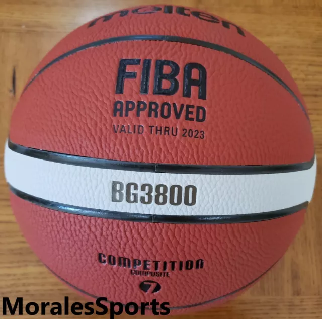 Molten B7G3800 Basketball Comp Leather FIBA  Size 7 - 29.5 BG3800 Series
