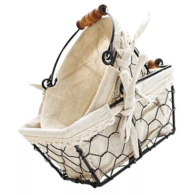 2 Pcs Sundries Container Baby Storage Basket for Books Desktop Jewelry