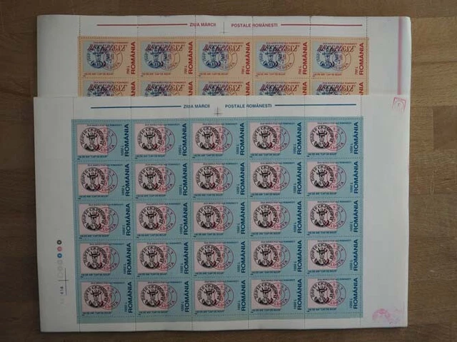1998 Rumänien; 500 Serien Marken Moldau, **/MNH, MiNr. 5338/339, ME 500,-