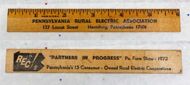 PA Farm Show – 1972 Ruler PENNSYLVANIA RURAL ELECTRIC ASSOCIATION Harrisburg, PA