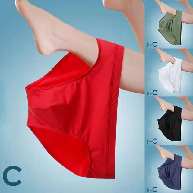 Slip Homme String Basse Taille En Soie Glacée - Élégant/Sexy - Neuf Avec Étiquettes