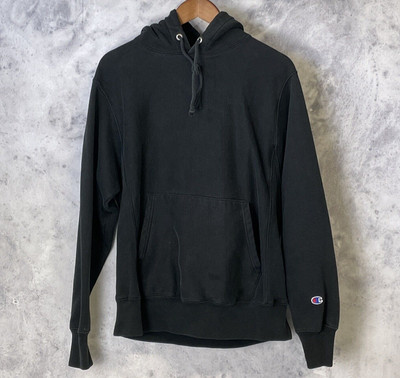 reverse weave blank hoodie