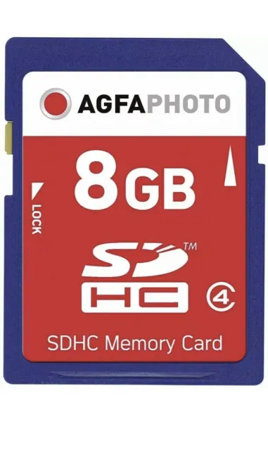 AgfaPhoto SDHC Karte 8GB (Speicherkarte)