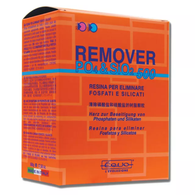 EQUO Remover PO4 & SIO2 500gr - Resina per eliminare Fosfati e Silicati in Ac...