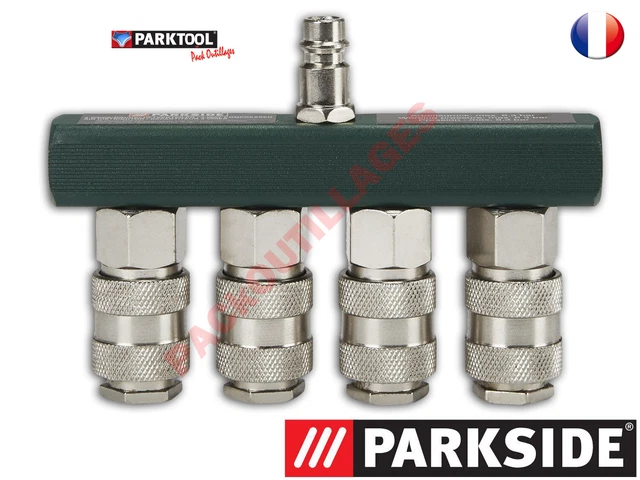 ENNSOO Répartiteur De Tuyau D'arrosage à 4 Voies, Connecteur De Tuyau