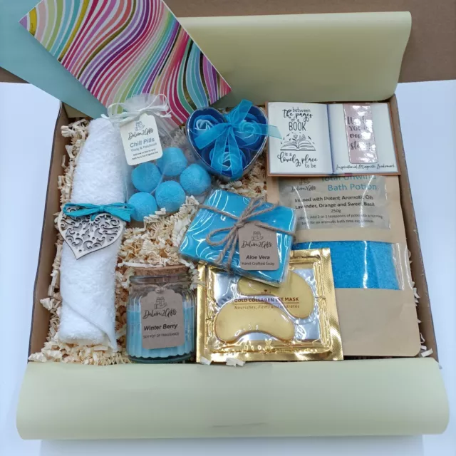Ladies Pamper Gift Set, Spa Gift Set for Women, Self Care Box, Bath Gift Sets
