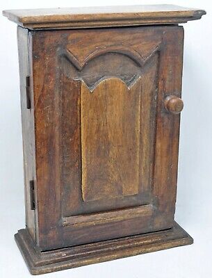 Vintage Wooden Wall Hanging Key Hanger Box Original Old Hand Crafted