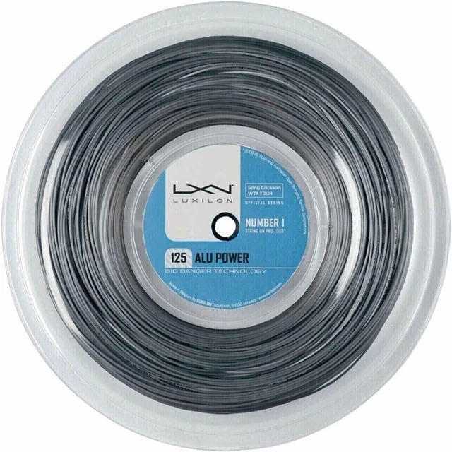 Luxilon ALU Power Big Banger 125 Reel 16L (1.25mm Tennis String) Full 220m/726ft