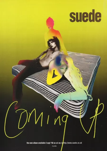 Suede - Coming Up (Yellow) - Full Size Magazine Advert
