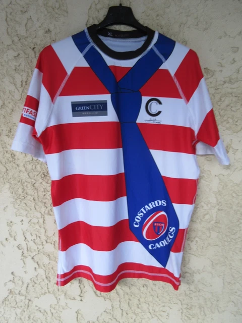 Maillot Rugby Tournefeuille N°9 – Sport'R, Noir, Taille M, Ligue Occitanie