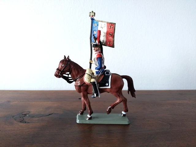 cavalier du 30e régiment de dragons vers 1807 1er Empire Stock Photo