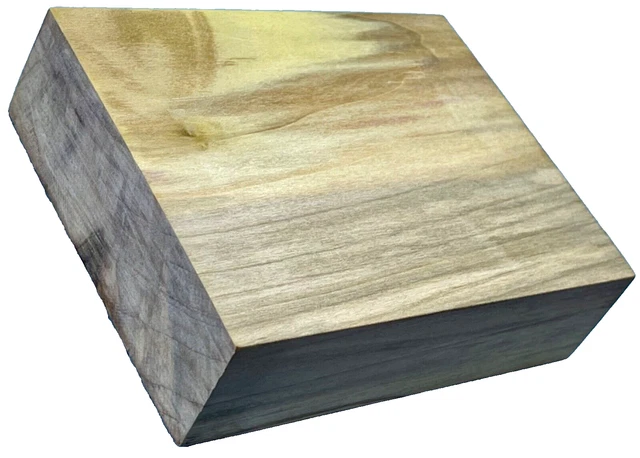 Rainbow Poplar Wood Hobby Board/Bowl Blank, Knife Handles, Craft Wood - E01