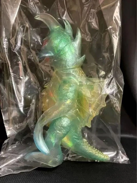 Bullmark Gigan Clear Soft Vinyl Aurora Color Toho Godzilla