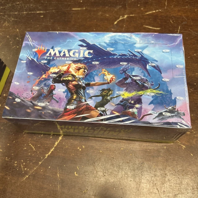 MTG MAGIC GATHERING MARCH OF THE MACHINE: DRAFT BOOSTER BOX 36ct MTG MAGIC GATHERING MARCH OF THE MACHINE: DRAFT BOOSTER BOX 36ct