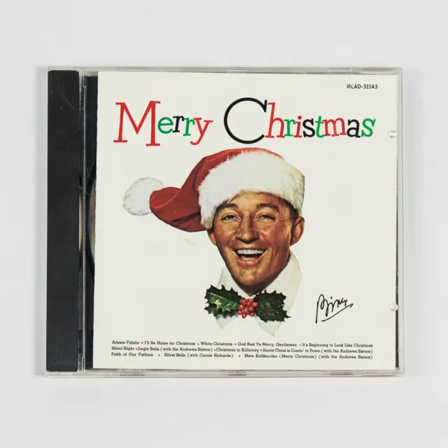 White Christmas by Bing Crosby Audio CD MCA Records MCAD-31143 Reissue Holiday